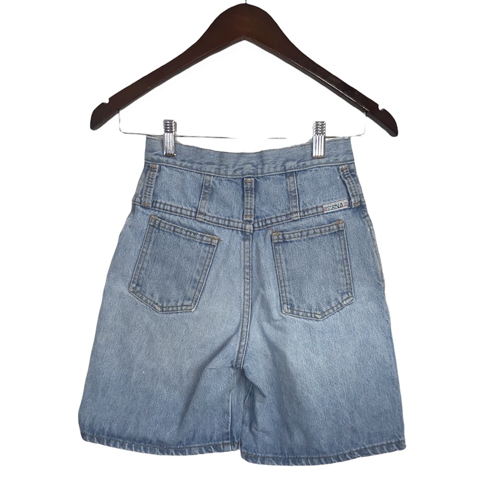 Vintage Zena Denim high waisted dodge shorts - Picture 5 of 10